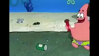 Patrick and spongebob Play with their leafblowers ig @imgodb